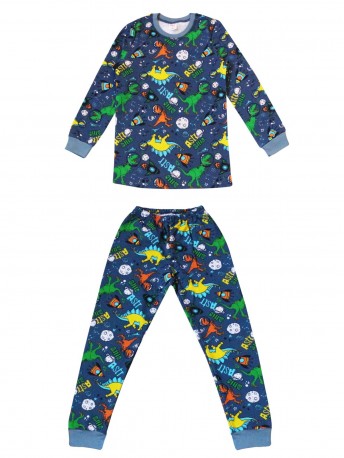 Пижама для мальчиков с рис.динозавра