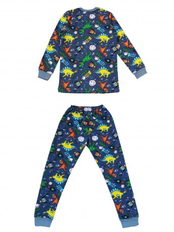 Пижама для мальчиков с рис.динозавра